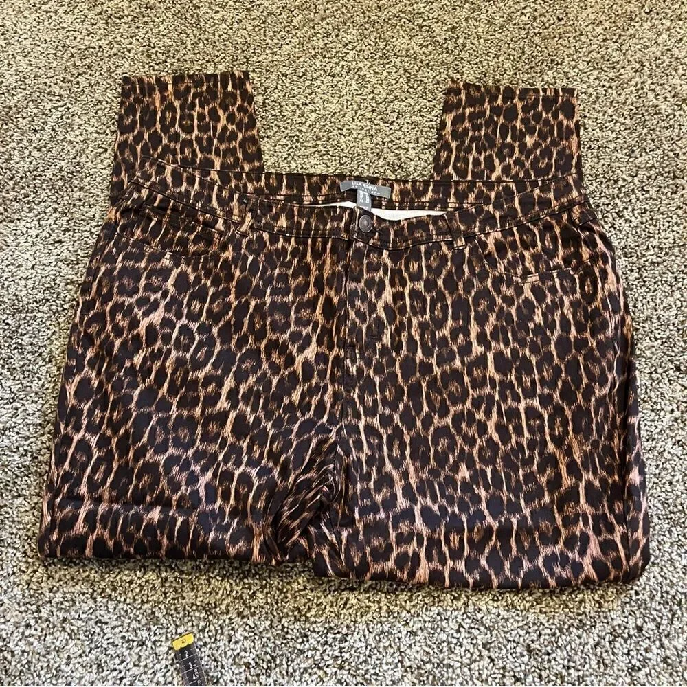 NWOT Lisa Rinna Collection Printed Ankle Jeans Jeans